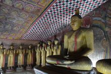 Dambulla caves, Sri Lanka