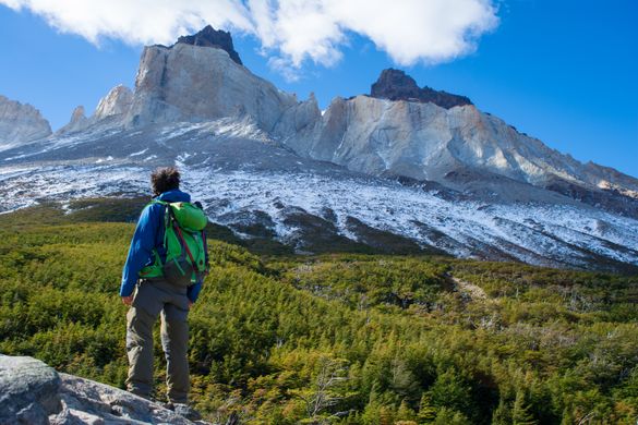 The hike to French Valley, W Trek