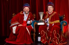 Malcom and Richard Leask from Hither & Yon crowed 2022 Bushing Monarchs