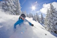 Vail skier, Game Creek