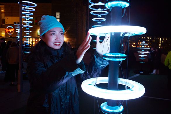 Halo, Illumaphonium. Lumiere 2021, produced by Artichoke.