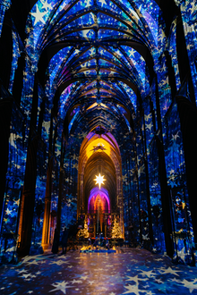 Winchester Cathedral Luxmuralis Star of Wonder 
