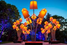 Lampshades Bouquet, by TILT