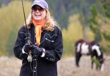 Fly-fishing, Montana's Triple Creek Resort Ranch, Ranch Rider collection