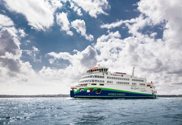 Wightlink's Victoria of Wight Ferry Wightlink's Victoria of Wight Ferry