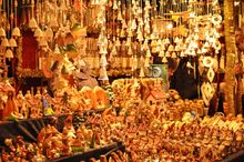 Shopping at Christmas Markets