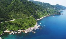 e-bike coastal road, Kyoto-by-the-sea, Japan