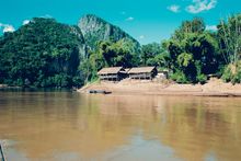 Excursion to local village from Anouvong on the Upper Mekong river, Laos