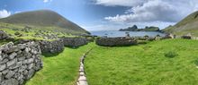 A view of Village Bay on St Kilda