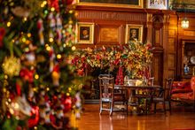 Wander through beautifully decorated rooms at Bamburgh Castle's Twelve Days of Christmas  