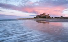 Bamburgh Castle is one of Britain's most iconic coastal castles
