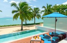 Stunning views from the Beach Pool Villa at Explorar Koh Samui