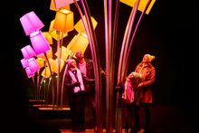 Lampshades Bouquet at Leeds Castle