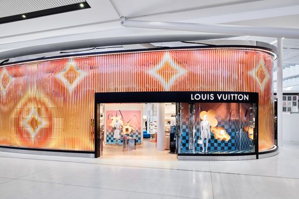 Louis Vuitton at Sydney Airport Luxury Precinct T1 International 1
