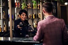Olivine wine bar's sommelier, Liinaa Berry Olivine wine bar's sommelier, Liinaa Berry