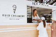 Kuld Creamery ice-cream van at Rottnest Island
