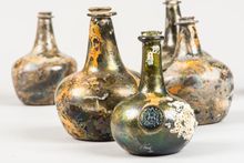 HMS Gloucester selection of bottles
