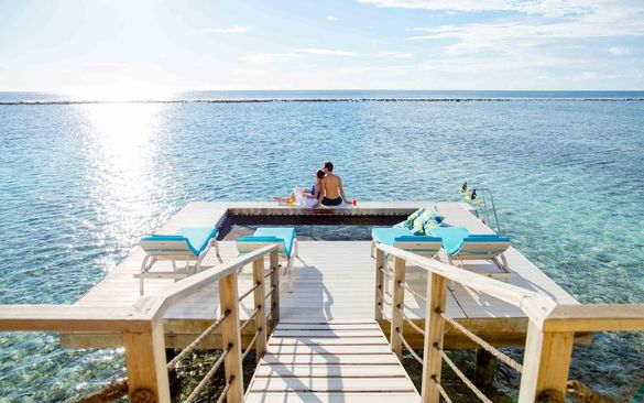 Holiday Inn Resort Kandooma Maldives celebrates Valentine's Day for the entire month of February as part of their 'Month of Love' promotion.