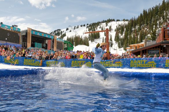 Annual Slush Cup, Banff Sunshine, Alberta