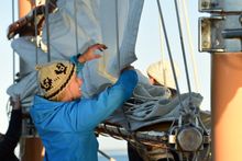 Spring winds in our sails, we explore far beyond the typical cruise route.