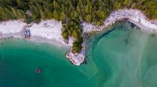 Turquoise waters support a wide variety of marine life from the tiny microplankton to the mighty megafauna.