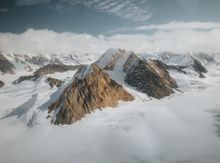 Flightseeing over Kluane National Park, Yukon