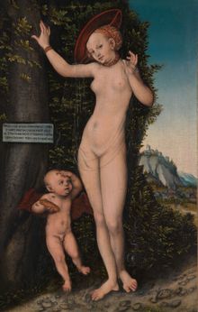Lucas Cranach the Elder. Venus and Cupid. 1529. A gift from the Drue Heinz Charitable Trust, 2018.jpg