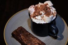 Enjoy a hot chocolate with a loved one