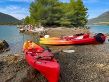 Kayaking in the Protected Marine Park of Ston Bay, Southern Dalmatia