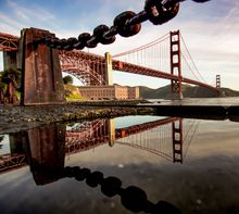 Fort Point and the Golden Gate Bridge. Photo by Casey Horner