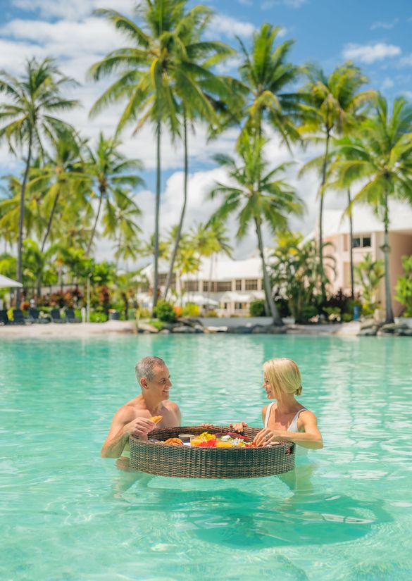 Floating Breakfast at Sheraton Grand Mirage Resort Port Douglas Floating Breakfast at Sheraton Grand Mirage Resort Port Douglas
