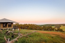 Breathtaking views await at Serenity Gully’s luxuriously appointed, eco glamping tents, nestled high in the hills above heritage-listed Bridgetown. 