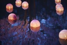 Hoshino Resorts Aomoriya_Festive Sakura_Onsen decorations