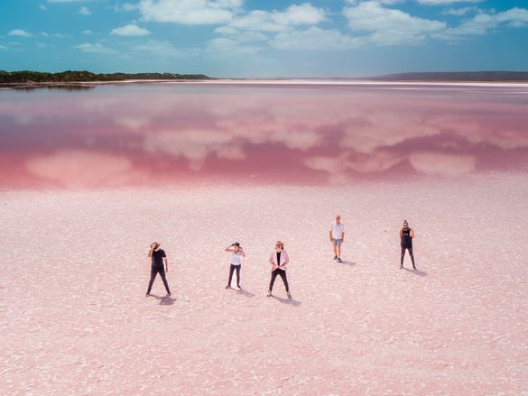 Voyager at Hutt Lagoon, Port Gregory, Western Australia