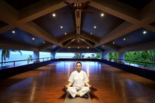 Meditation Hall at The Leela Kovalam
