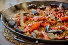 Paella at UM Beach House Portals