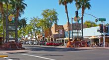 Scottsdale - Fifth Avenue Shopping District in Downtown Scottsdale 