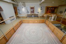 Inside Winchester City Museum 