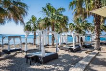 Karpaz Gate Marina Beach Club private beach