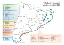 Michelin Stars Map 2023