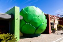 Artichoke Statue, Castroville, Monterey County