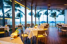 The Market at Explorar Koh Samui sets the stage for a culinary adventure with stunning sea views