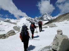 Stunning views on the Great Himalaya Trail