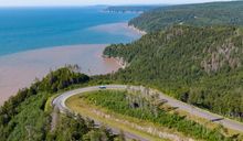 Hairpin Turn, Fundy Trail Parkway, New Brunswick