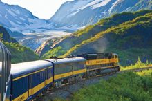 Bartlett Glacier, Alaska Railroad