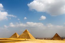 Giza pyramids, Egypt