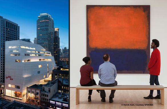 The San Francisco Museum of Modern Art (SFMOMA) is one of the largest modern and contemporary art museums in the United States.