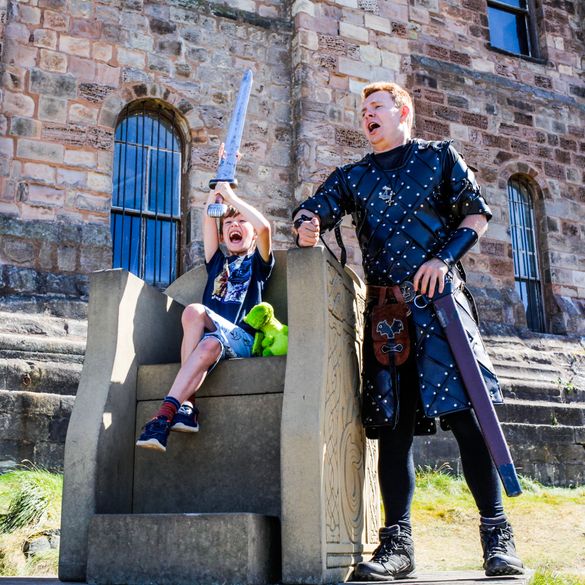 Viking 'Ragnar' - Bamburgh Castle