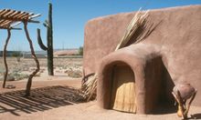 Pit house at S'edav Va'aki Museum 