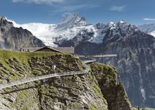 Grindelwald First – Bachalpsee and Waldspitz with Cliff Walk